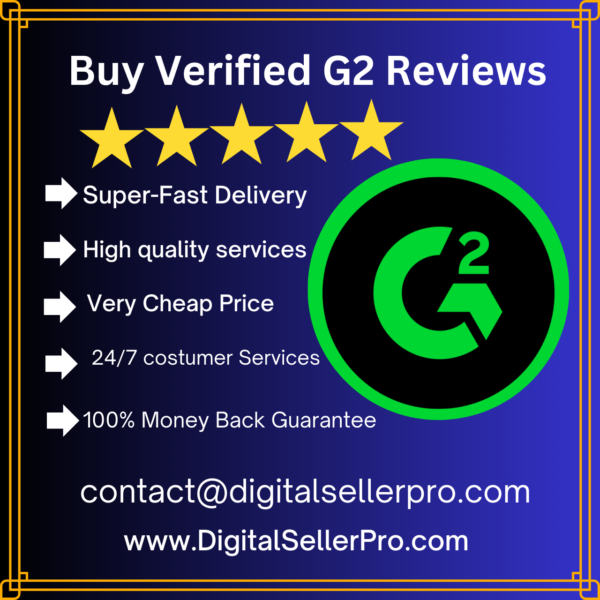 Buy Verified G2 Reviews