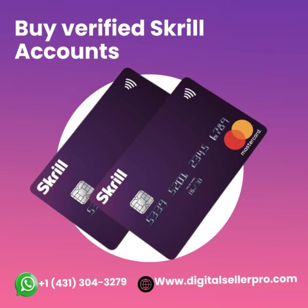 Buy verified Skrill accounts